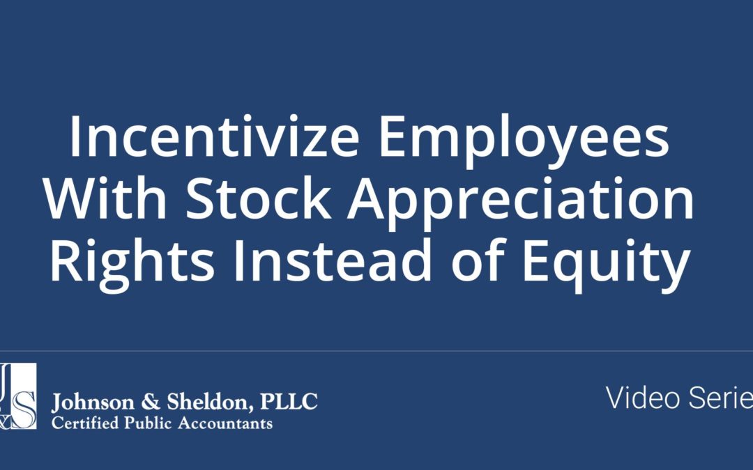 Incentivize Employees With Stock Appreciation Rights Instead of Equity