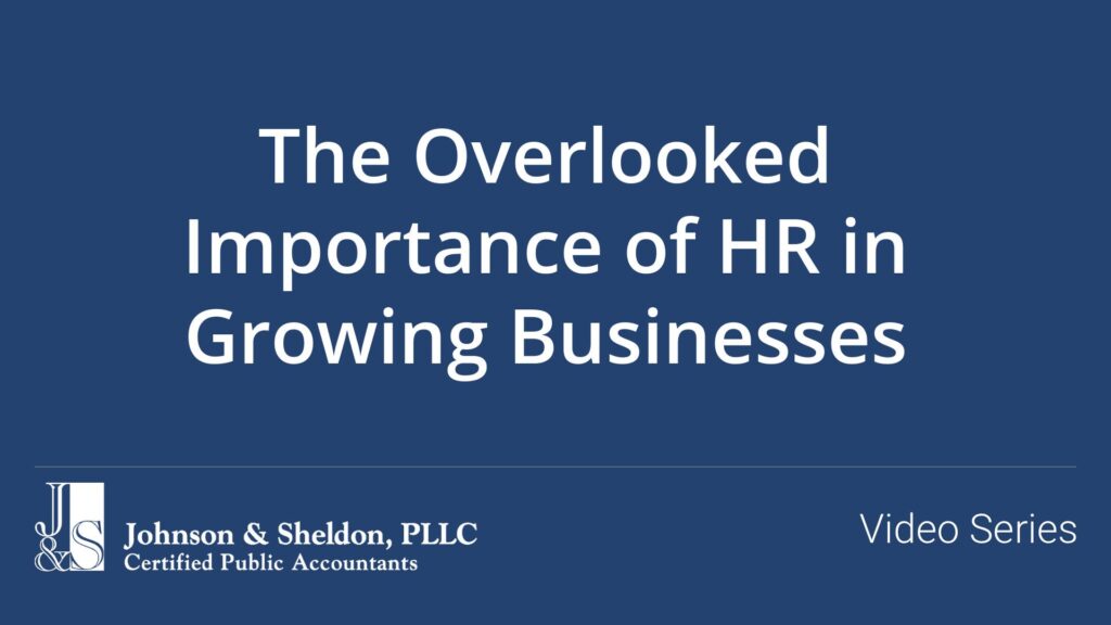 The Overlooked Importance of HR in Growing Businesses